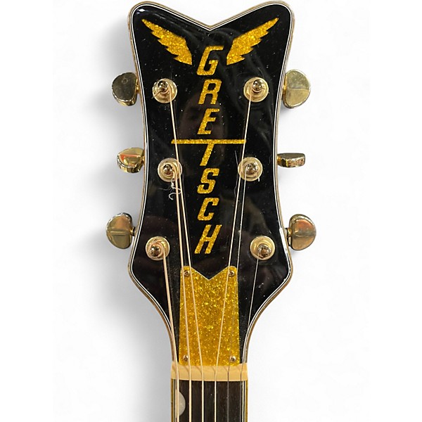 Used Gretsch Guitars G5022CBFE Black and Gold Acoustic Electric Guitar
