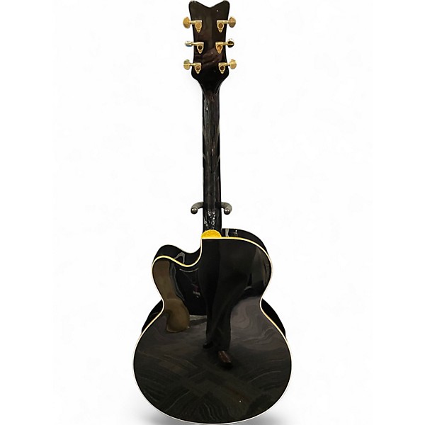 Used Gretsch Guitars G5022CBFE Black and Gold Acoustic Electric Guitar