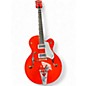 Used Gretsch Guitars G6120SHTTV Brian Setzer Signature Hot Rod Metallic Orange Hollow Body Electric Guitar thumbnail