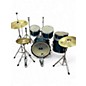 Used TAMA 5 Piece Imperialstar Blue Drum Kit thumbnail