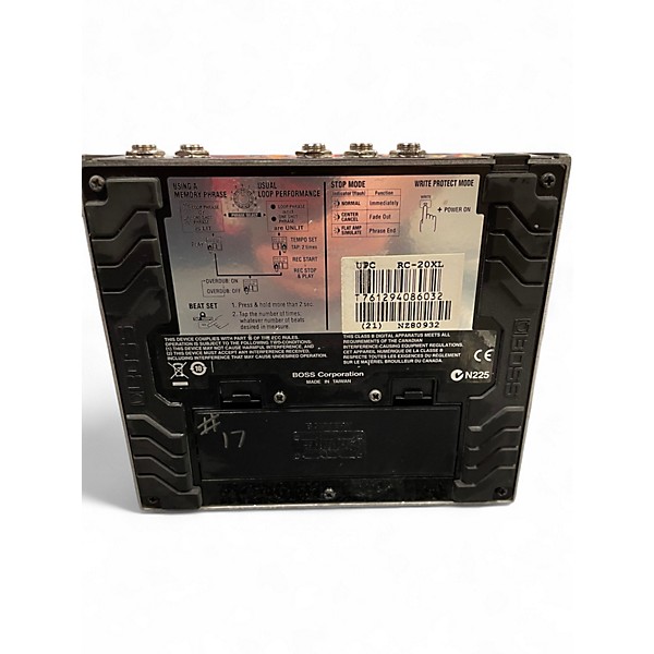 Used BOSS RC20XL Loop Station XL Twin Pedal