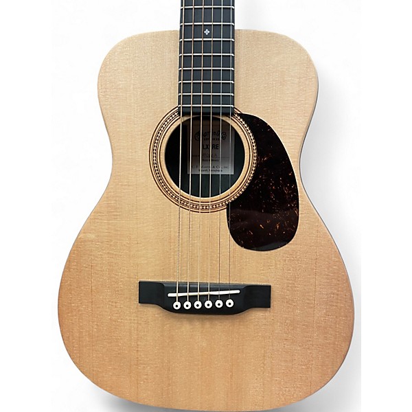 Used Martin LX1RE Natural Acoustic Electric Guitar