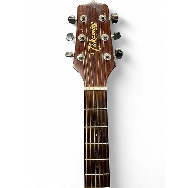 Used Takamine eg530ssc Natural Acoustic Electric Guitar