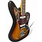 Used 2024 Squier Classic Vibe 70s Jaguar 3 Color Sunburst Solid Body Electric Guitar