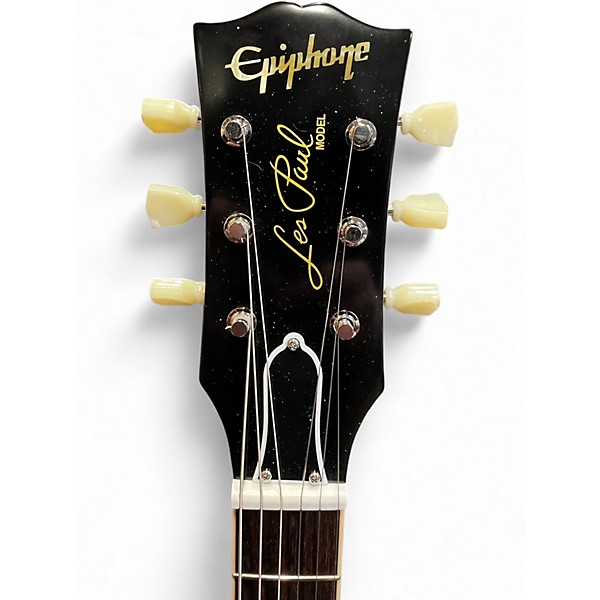 Used Epiphone 1957 Les Paul Reissue Goldtop Double Gold Solid Body Electric Guitar