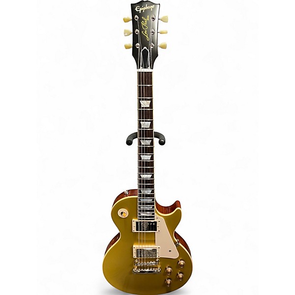 Used Epiphone 1957 Les Paul Reissue Goldtop Double Gold Solid Body Electric Guitar