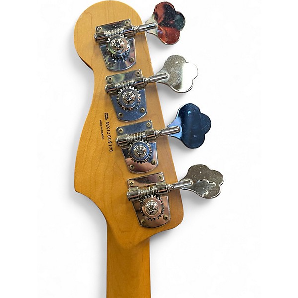 Used Fender Standard Precision Bass Lake Placid Blue Electric Bass Guitar