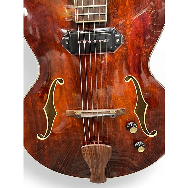 Used Eastman AR405E Natural Acoustic Electric Guitar