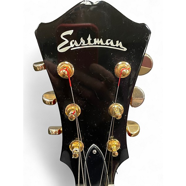 Used Eastman AR405E Natural Acoustic Electric Guitar