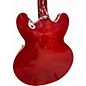 Used Epiphone 335 Figured Cherry Red Hollow Body Electric Guitar
