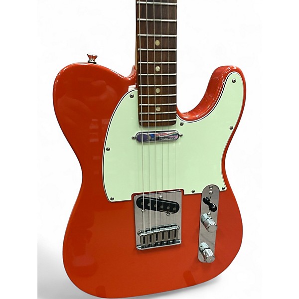 Used Fender Player Plus Telecaster Fiesta Red Solid Body Electric Guitar