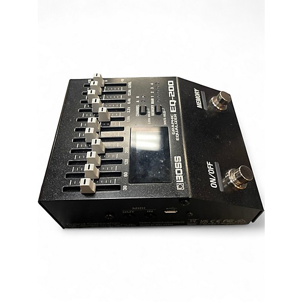 Used BOSS EQ200 Graphic Equalizer Pedal
