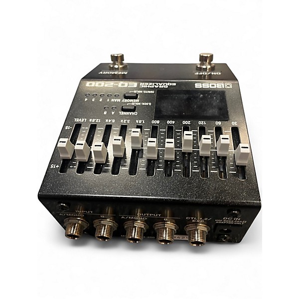 Used BOSS EQ200 Graphic Equalizer Pedal