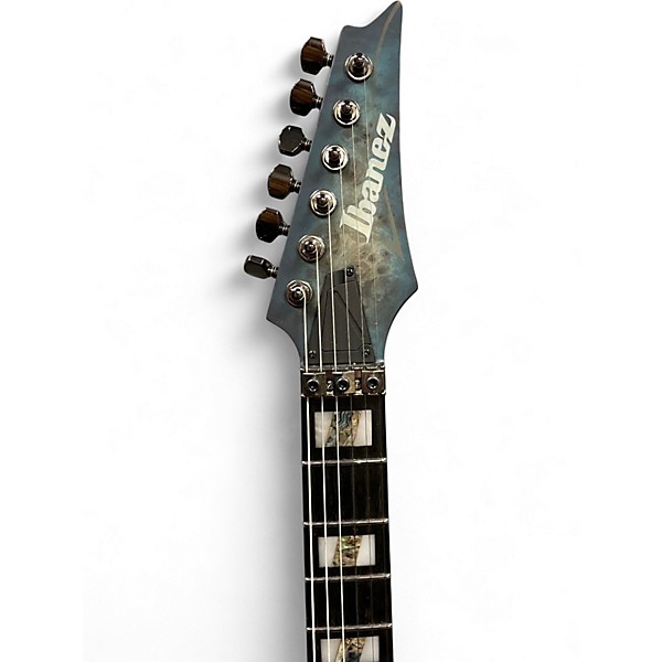Used 2024 Ibanez RGT1270PB-CTF Premium Cosmic Blue Starburst Flat Solid Body Electric Guitar