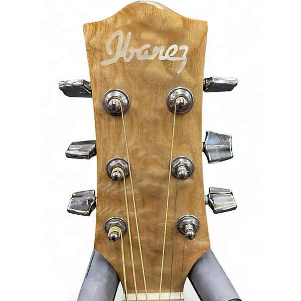 Used Ibanez EW20ASNT1201 Quilted Ash Natural Acoustic Guitar