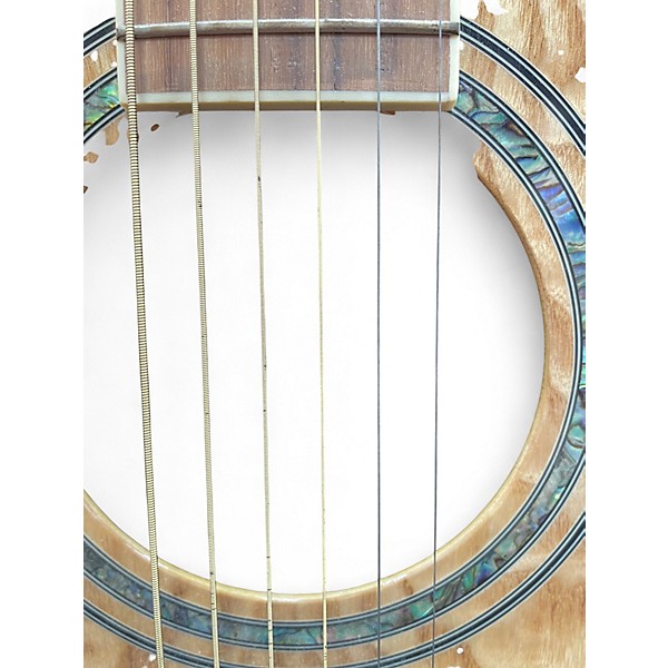 Used Ibanez EW20ASNT1201 Quilted Ash Natural Acoustic Guitar