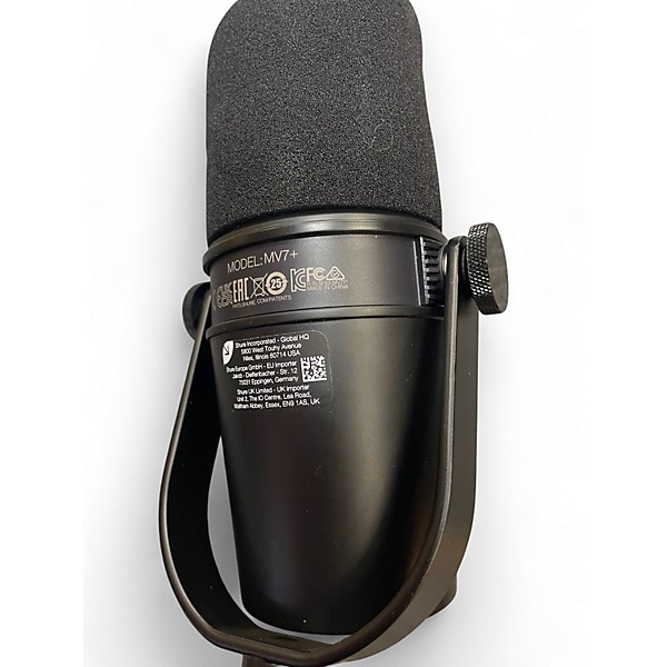Used Shure MV7+ Dynamic Microphone