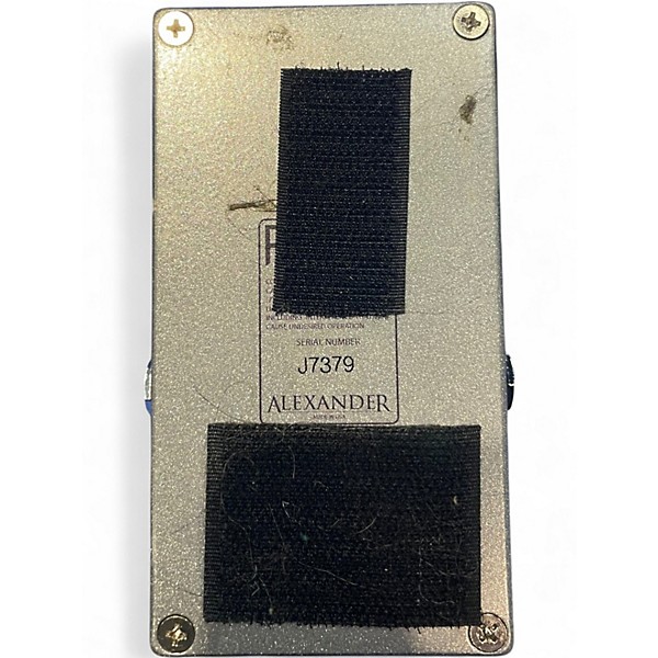 Used Alexander Jubilee Silver Overdrive Effect Pedal