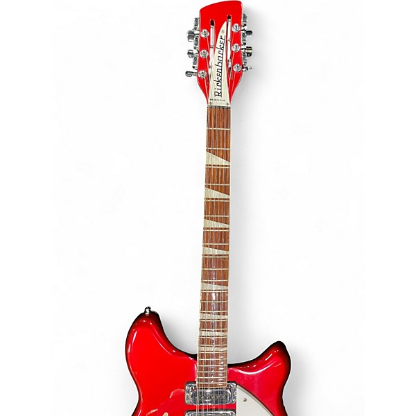 Used Rickenbacker 370/12 Candy Apple Red Hollow Body Electric Guitar