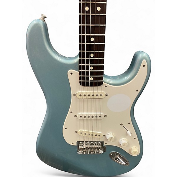 Used Fender Standard Stratocaster Blue Agave Solid Body Electric Guitar