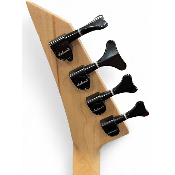 Used Jackson JS3 Concert Metallic Gray Electric Bass Guitar