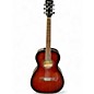 Used Ibanez PN12E Vintage Mahogany Sunburst Acoustic Electric Guitar thumbnail