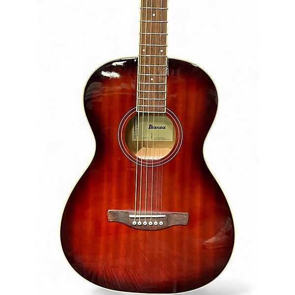 Used Ibanez PN12E Vintage Mahogany Sunburst Acoustic Electric Guitar
