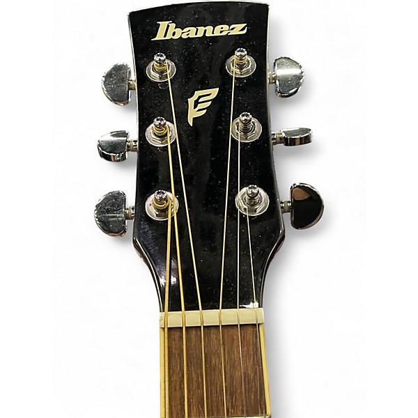 Used Ibanez PN12E Vintage Mahogany Sunburst Acoustic Electric Guitar