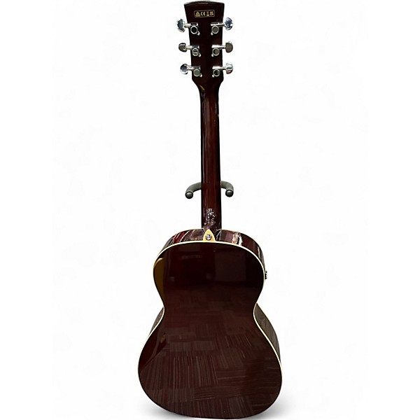 Used Ibanez PN12E Vintage Mahogany Sunburst Acoustic Electric Guitar