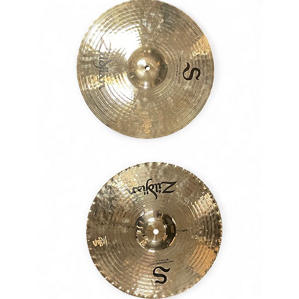Used Zildjian 14in Mastersound Hi Hat Pair Cymbal
