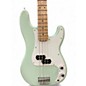 Used Squier SONIC PRECISION Surf Green Electric Bass Guitar