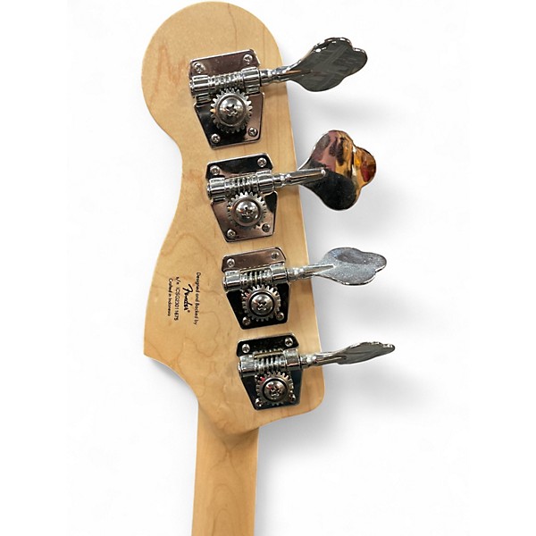 Used Squier SONIC PRECISION Surf Green Electric Bass Guitar