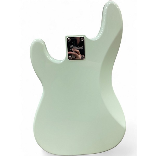 Used Squier SONIC PRECISION Surf Green Electric Bass Guitar