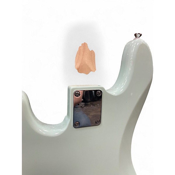 Used Squier SONIC PRECISION Surf Green Electric Bass Guitar