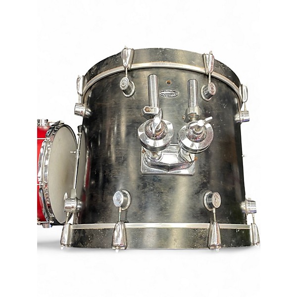 Used PDP by DW 5 Piece FS SERIES  RED AND BLACK Drum Kit