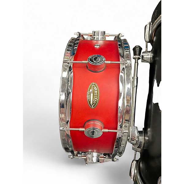 Used PDP by DW 5 Piece FS SERIES  RED AND BLACK Drum Kit