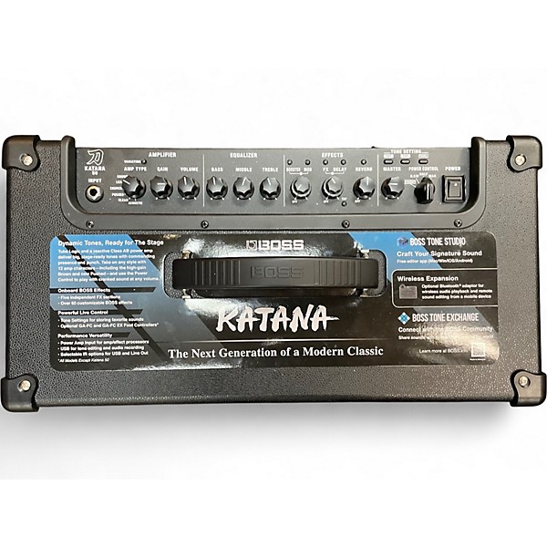 Used BOSS Katana KTN50 50W 1X12 Guitar Combo Amp