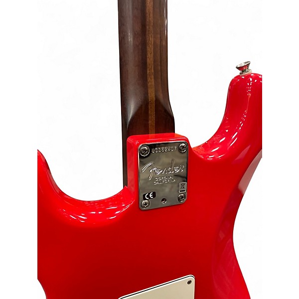 Used 2015 Fender American Professional Stratocaster SSS W/Rosewood neck Dakota Red Solid Body Electric Guitar