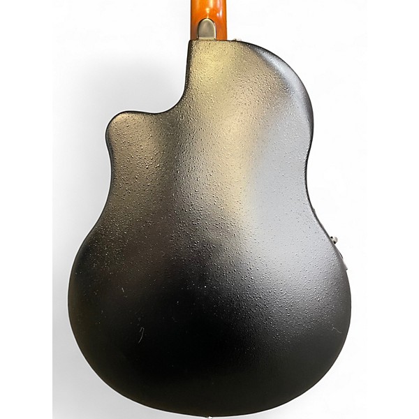 Used Harley Benton O-850 Black Acoustic Electric Guitar