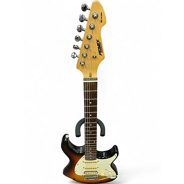 Used Peavey Raptor Plus EXP Tobacco Burst Solid Body Electric Guitar