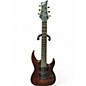 Used Mitchell MM100 Mini Burgundy Solid Body Electric Guitar thumbnail