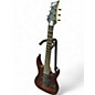 Used Mitchell MM100 Mini Burgundy Solid Body Electric Guitar