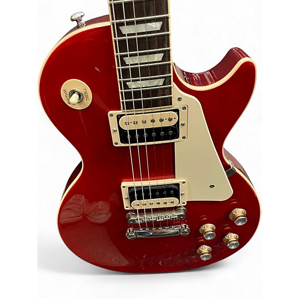 Used Gibson Les Paul Classic RED Solid Body Electric Guitar