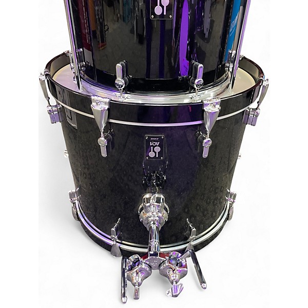 Used SONOR 5 Piece AQ1 BLACK Drum Kit