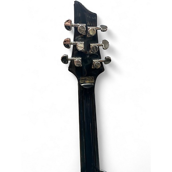 Used 2008 Schecter Guitar Research C1 Classic Trans Blue Solid Body Electric Guitar