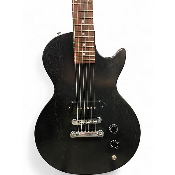 Used 2004 Gibson MELODY MAKER P90 WORN BLACK Solid Body Electric Guitar
