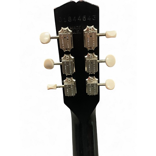 Used 2004 Gibson MELODY MAKER P90 WORN BLACK Solid Body Electric Guitar