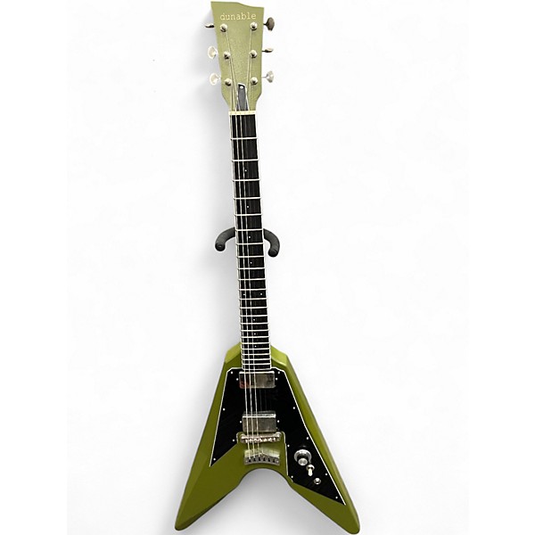 Used Dunable Guitars asteroid custom shop russian muff green Solid Body Electric Guitar