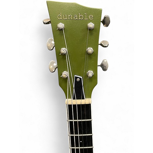 Used Dunable Guitars asteroid custom shop russian muff green Solid Body Electric Guitar
