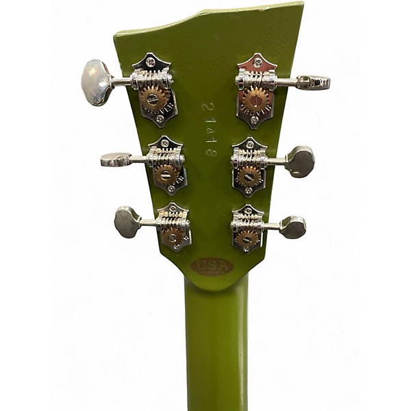 Used Dunable Guitars asteroid custom shop russian muff green Solid Body Electric Guitar
